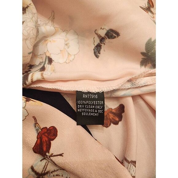 Anthropologie Floreat romantic boho kimono style duster cardigan  size pink - Picture 10 of 11